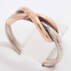 TIFFANY & Co. Infinity Ring 925x750 3.2g Gold x Silver