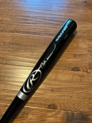 Andre Dawson Autographed Chicago Cubs Rawlings Pro Bat JSA - Image 1 of 4