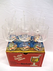 WMF Grogglas mit Stößel 6. Punsch Tee Gläser Glasidee 70er Jahre Vintage in OVP - Bild 1 von 12