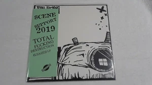 TOTAL FUCKING DESTRUCTION #USA4TFD LP clear Exit-13 Brutal Truth grind - Imagen 1 de 3