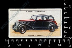 1936 Player's Motor Cars (series 1) Card #30 MORRIS 25 :: VG (C36P0020) - Picture 1 of 2
