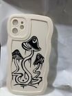 trippy mushroom iphone 11 phone case
