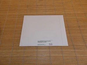 NEU SEALED Cisco FL-C2911-WAASX WAAS Express Feature License Cisco 2911 Router - Bild 1 von 1