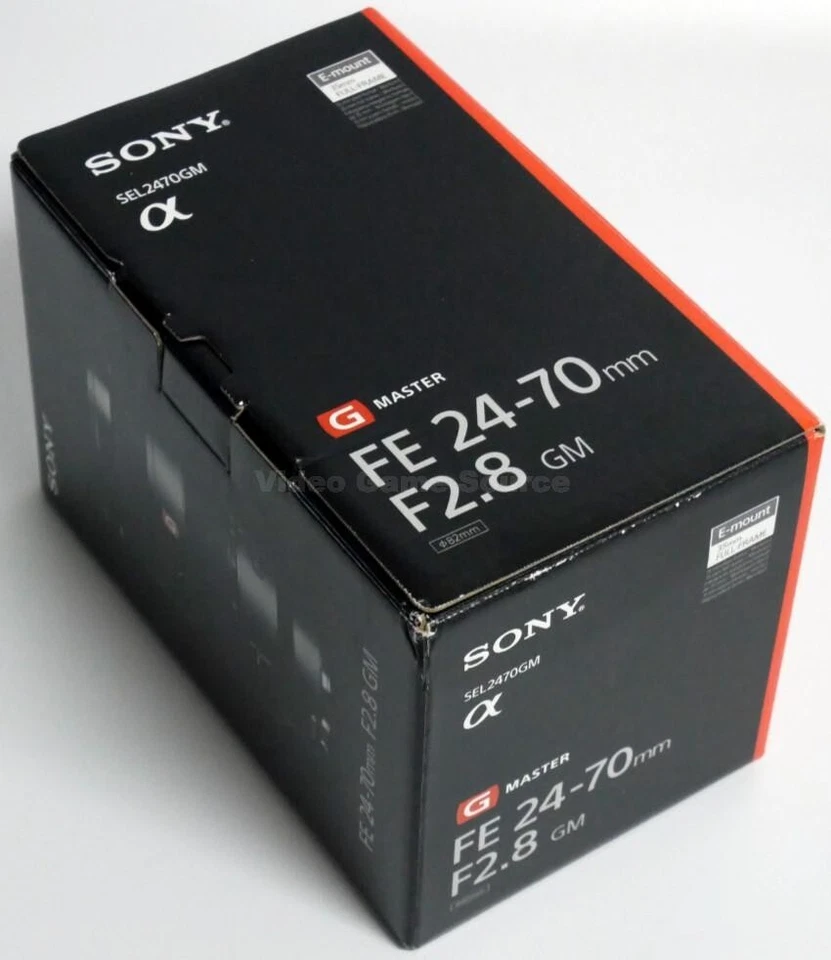 Sony G Master 24-70mm F2.8 GM FE Zoomobjektiv - Schwarz