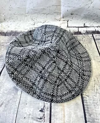 Vintage Flat Cap | Mens Vintage Grey Check Kangol Flat Cap, Vintage Style, Retro - Image 1 of 4