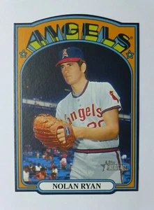 2021 Topps Heritage #13 Nolan Ryan ""72" mini troquelado borde negro  - Imagen 1 de 2