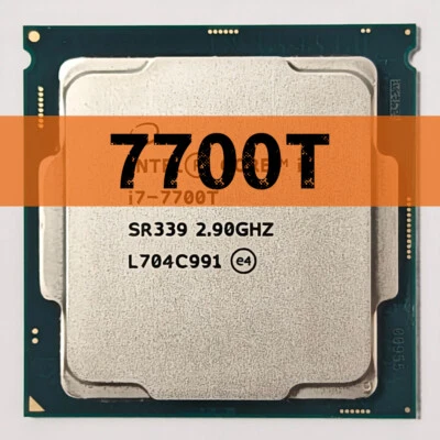 Intel Core i7 7700T SR339 2.9GHz 4 Cores 8 Threads 8MB 35W LGA1151 CPU Processor - Image 1 of 3
