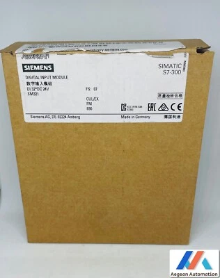 Siemens Simatic 6ES7321-1BL00-0AA0 S7-300 DI SM321 6ES7 321-1BL00 NEW - Photo 1/4