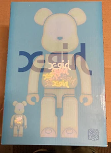 MEDICOM TOY BE@RBRICK X-Girl 2021 400% 100% Set Bearbrick Hellblau Neu - Bild 1 von 6