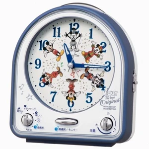 Mickey Mouse screen debut 90th anniversary SeikoClock Commemorative alarm clock - Picture 1 of 3