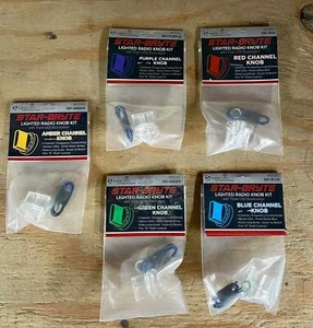 Stryker SR1 StarBryte Lighted Channel Radio Knob Kit Triple LED illumination NEW - Picture 1 of 5