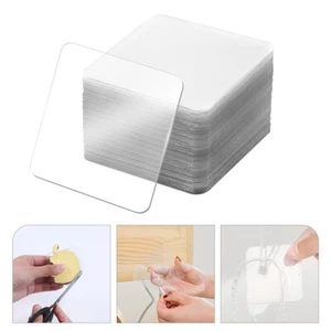 100 Pcs Nano Double-sided Adhesive Sticky Tape for Wall Hanging Stickers - Picture 1 of 10
