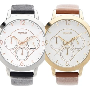 NEW MIMCO Methodica Timepeace Wrist Sports Watch Leather Strap Box Tags - Picture 1 of 16