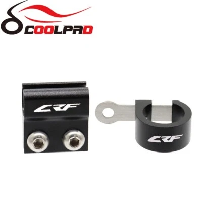 For HONDA CRF250R/X CRF450R/X CRF150R LOGO Front Brake Hose Guide Clamps Holder - Image 1 of 4