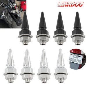 Motorcycle Spike Style License Plate Screws Fasteners Frame Tag Bolts For Harley - Foto 1 di 12
