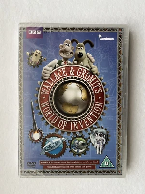 Wallace and Gromit - World of Invention DVD (2010) BBC, TV Series, NEW & SEALED - Image 1 of 2