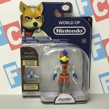 Jakks Pacific Star Fox World of Nintendo 2-1 Falco Lombardi Figure