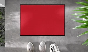 Ab Lager Fußmatte wash+dry Scarlet rot 2 Größen lieferbar waschbar Kleen-Tex - Bild 1 von 4