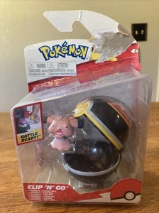 ( DAMAGED BOX) Pokemon Snubbull Clip ‘N’ Go Luxury Ball Battle Ready Toy - Picture 1 of 6