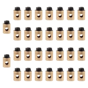 30Pcs Solderless Throttle Cable Connector Attachments for Motorcycle - Picture 1 of 7