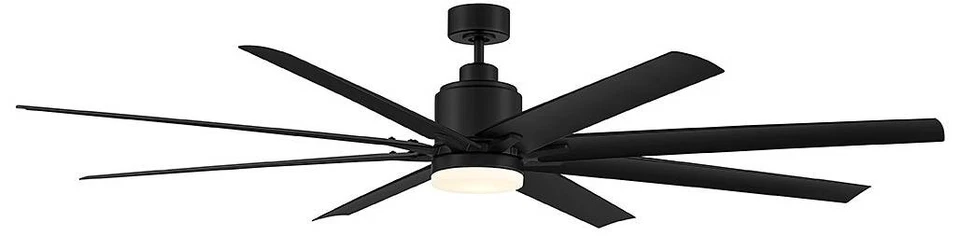 72" Savoy House Gavin Matte Black LED Ceiling Fan - Image 1 of 1