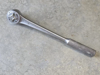 Williams 1/2" Drive Ratchet Superratchet Knurled Handle S-52 Made In USA Tool - Image 1 of 4