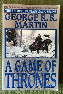A Game of Thrones Book One Song of Ice George R.R. Martin 1st 2nd print BantamPB - Picture 1 of 5