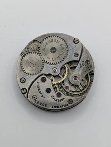 J.W Benson London 25389 Handaufzug Uhrwerk Swiss TEILE REPARATUREN 23,5mm - Bild 1 von 12