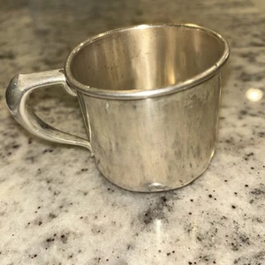 Vintage Solid Sterling Silver Child's or Baby's Cup - 81 g Grams - W. Bell & Co. - Picture 1 of 5