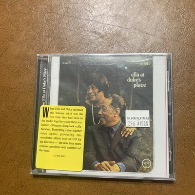 Ella Fitzgerald and Duke Ellington Ella at Duke's Place Verve CD SEALED - Image 1 of 3