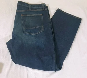 Pantalones de mezclilla para hombre Arizona Jean Co relajados rectos flexibles azul oscuro - talla 40/30 - Imagen 1 de 7
