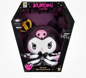 2025 SDCC Kuromi 20th Anniversary Hello Kitty 12" Plush LE 1000 Jazwares - Picture 1 of 1