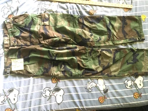 US Army Combat Winter Pants Mens Small Regular Camo Cargo Military Jungle Colors - Picture 1 of 12