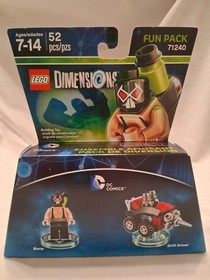 LEGO Dimensions DC Comics Bane and Drill Driver Set 71240  Fun Pack