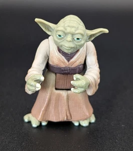 1995 KENNER STAR WARS POTF2 YODA POWER OF THE FORCE VINTAGE - Picture 1 of 2