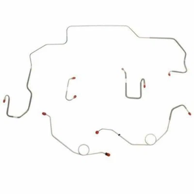 Front Brake Line Kit Fits Dodge Charger 1968-1970 w/ Power DiscBrakes-RKT6810SS - Image 1 of 2