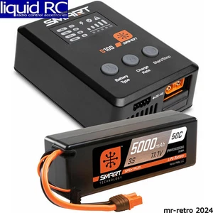 Spektrum X-1033 Smart Powerstage Surface Bundle: 5000mah 3s 50c LiPo Battery Ic3 - Picture 1 of 1