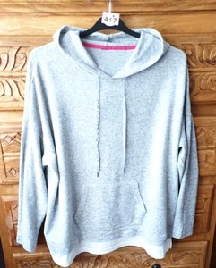 Ladies Grey Sparkling Hoody Size 26 - Picture 1 of 3