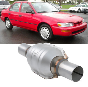 2" Inlet/Outlet Catalytic Converter High Flow EPA Approved For Toyota Corolla