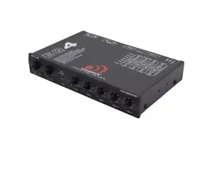 ECUALIZADOR GRÁFICO DE AUTOMÓVIL MASIVO AUDIO EQ4 1/2 DIN EN TABLERO 4 BANDAS CON CONTROLADOR DE LÍNEA 8V EQ-4 - Imagen 1 de 4