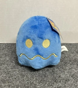Ms Pac-Man Pellet Blue Ghost 4 Zoll Plüschtier Figur Stofftier Puppe Pacman Arcade - Bild 1 von 6