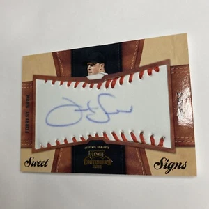 2011 Forrest Snow Baseball Stitch Relic Patch Autograph Auto /99 SP Rare - Picture 1 of 5