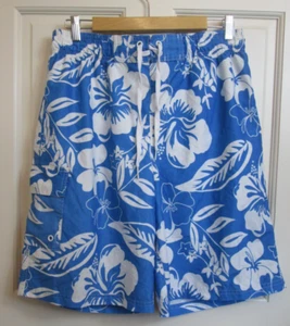 Bañador Marina West azul y blanco floral para hombre talla M cintura 31 forrado 7-33906 - Imagen 1 de 5