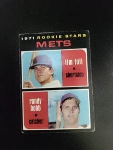 1971 Topps #83 Mets Rookie Stars Tim Foli / Randy Bobb read description 