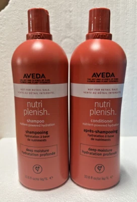 Aveda Nutriplenish DEEP Mositure Shampoo & Conditioner 33.8 Oz - Image 1 of 2