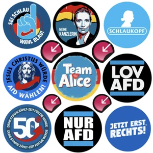 Aufkleber AfD Alternative für Deutschland div. Auto Car-Sticker Vinyl wetterfest - Picture 1 of 11
