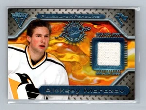 2000 Pacific Titanium #137 Aleksey Morozov Game-Used Gear - Picture 1 of 2