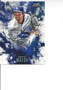 2016 TOPPS UPDATE Fire Kenta Maeda Los Angeles Dodgers #1 - Picture 1 of 1