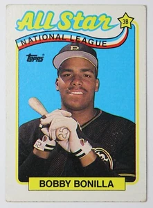 Tarjeta de béisbol Bobby Bonilla 1989 Topps All-Star National League #388 - Imagen 1 de 2