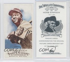 2009 Topps Allen & Ginter's Mini Ginter Back Herb Simpson #278 Rookie RC